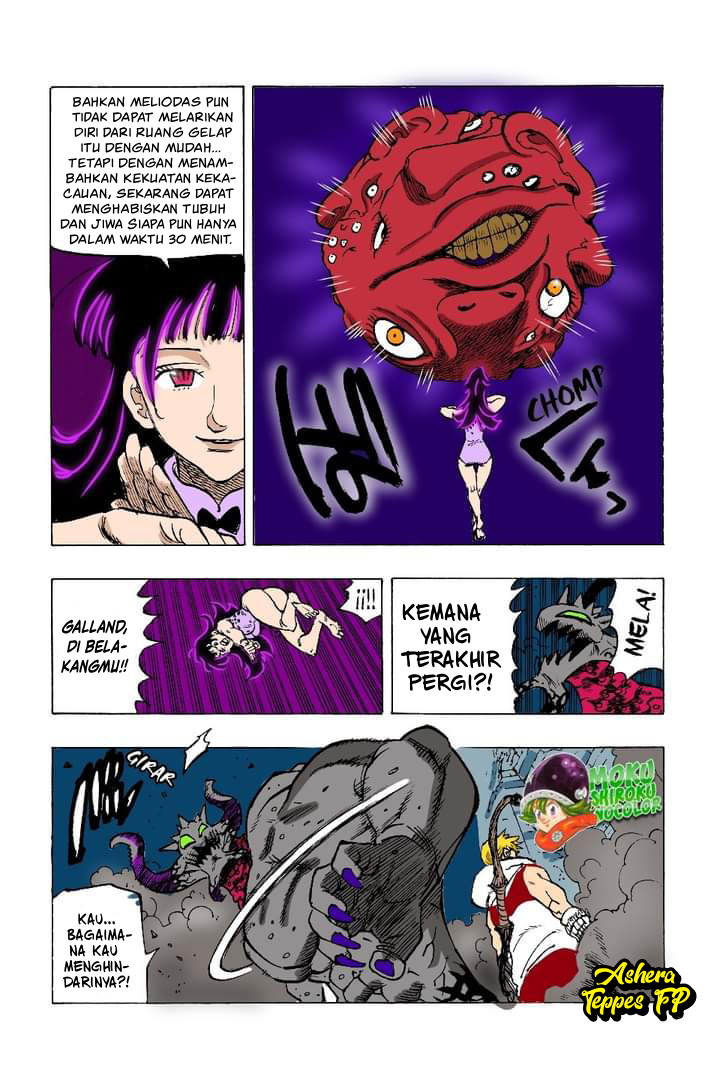Halaman 12 dari Mokushiroku no Yonkishi Chapter 66