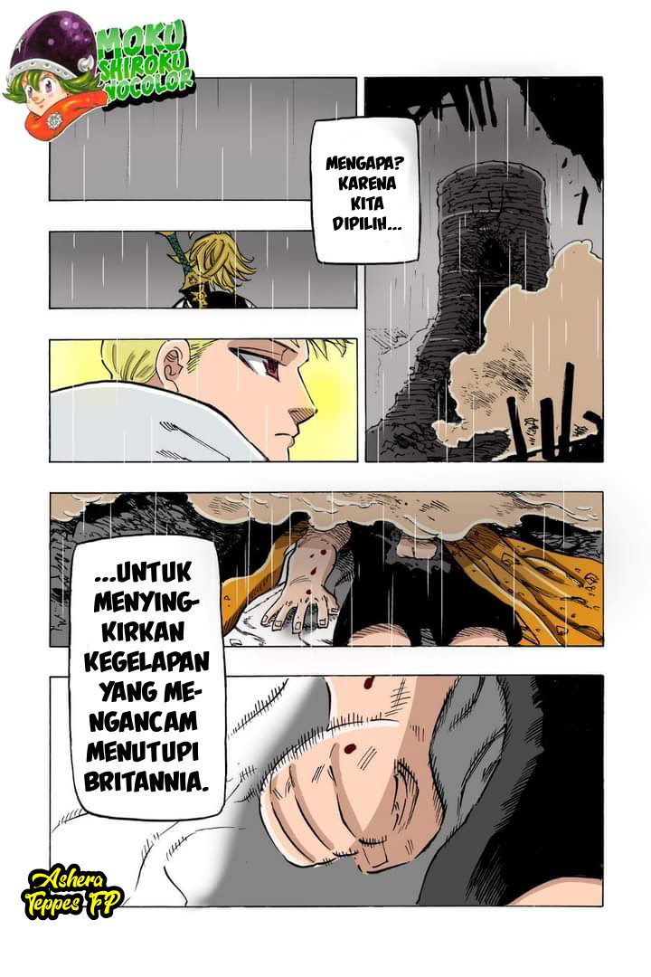 Halaman 17 dari Mokushiroku no Yonkishi Chapter 66