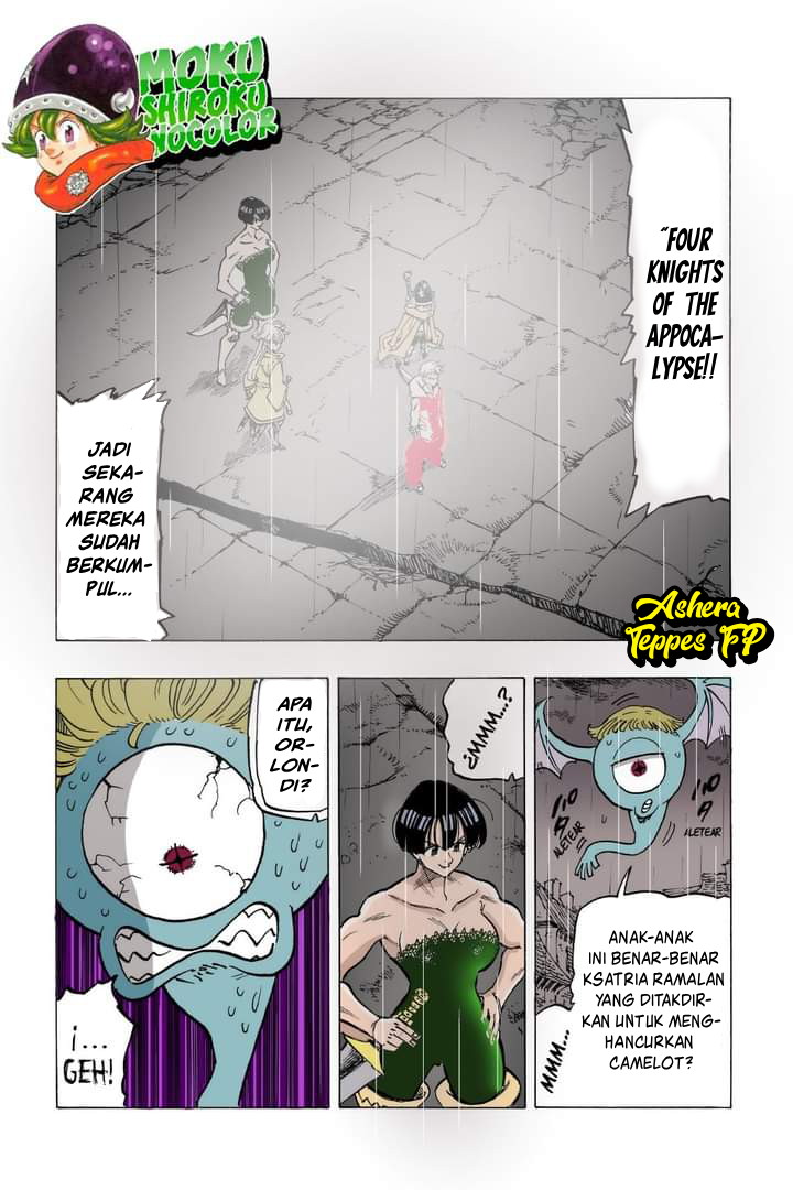 Halaman 5 dari Mokushiroku no Yonkishi Chapter 66