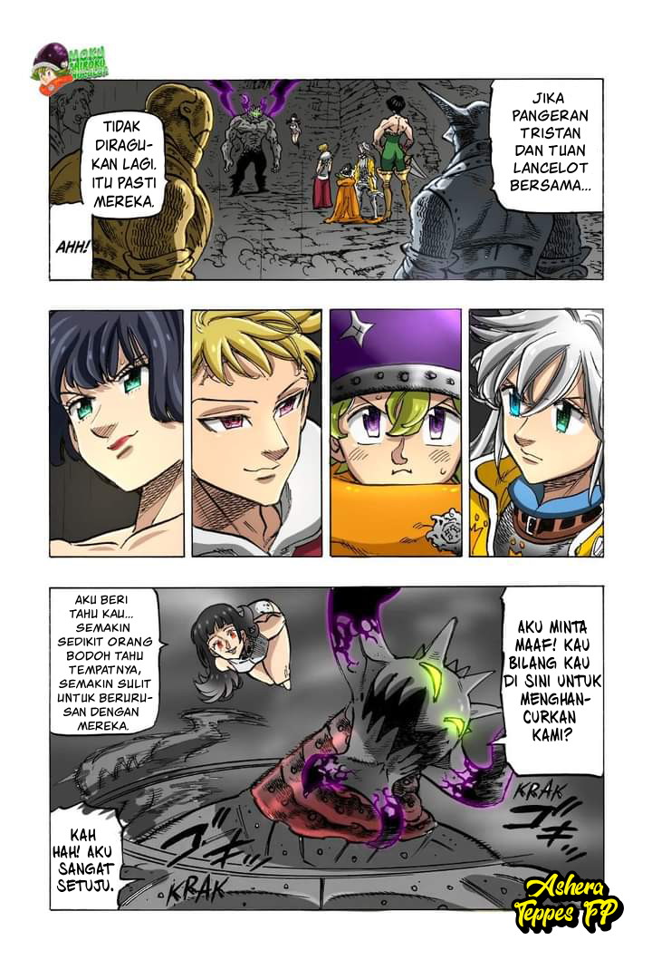Halaman 8 dari Mokushiroku no Yonkishi Chapter 66
