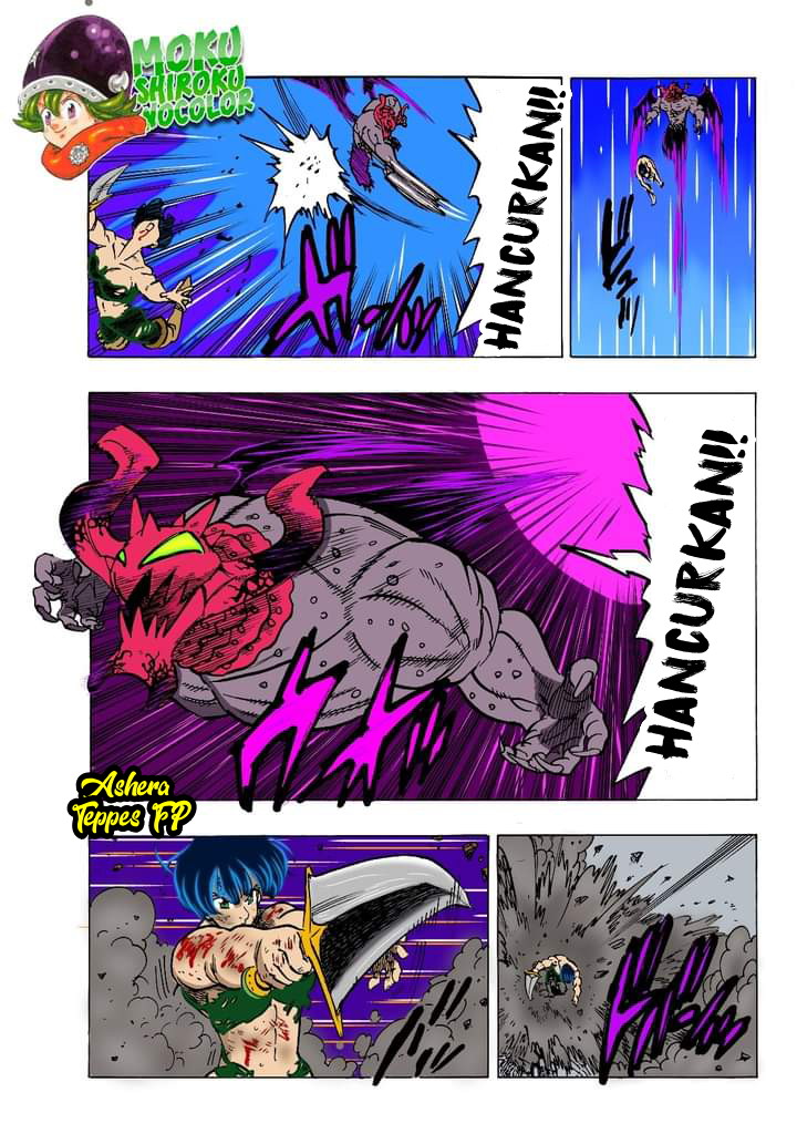 Halaman 12 dari Mokushiroku no Yonkishi Chapter 67