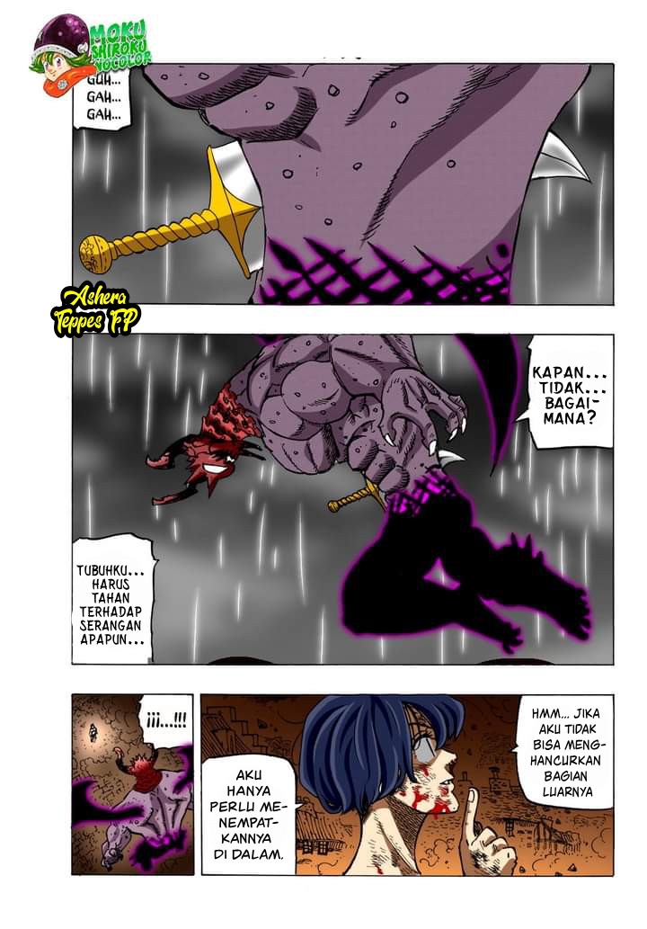 Halaman 14 dari Mokushiroku no Yonkishi Chapter 67