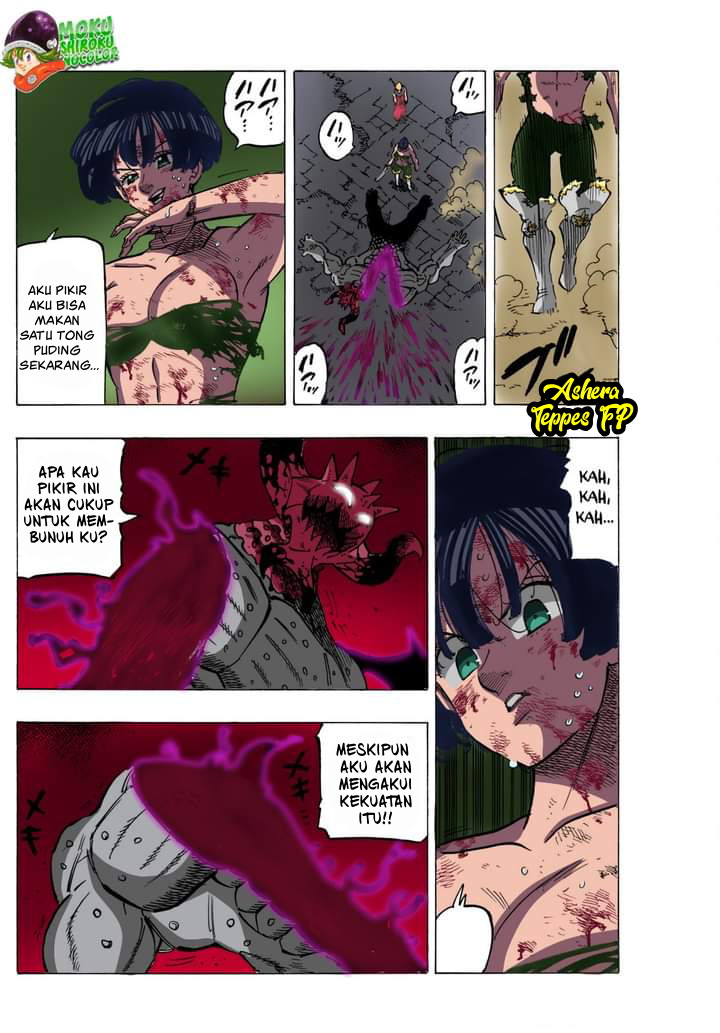 Halaman 17 dari Mokushiroku no Yonkishi Chapter 67
