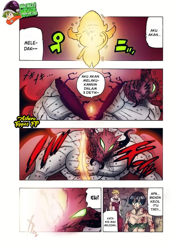 Halaman 18 dari Mokushiroku no Yonkishi Chapter 67