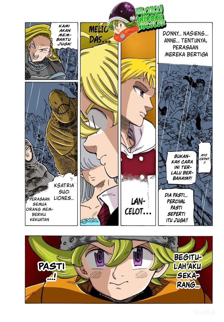 Halaman 5 dari Mokushiroku no Yonkishi Chapter 67