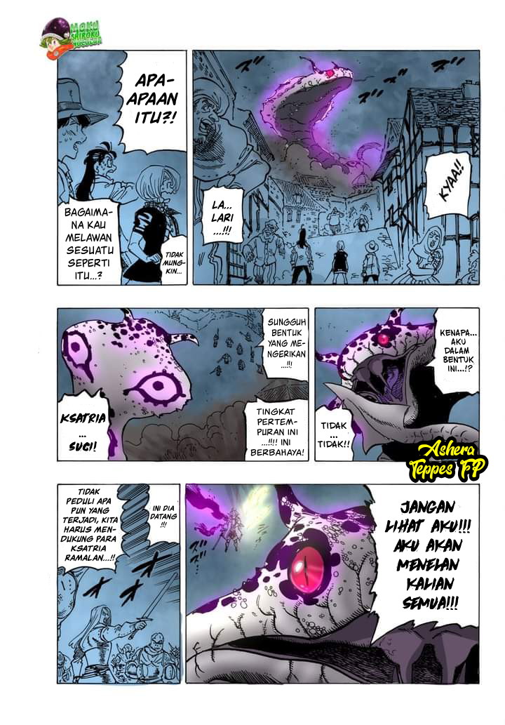 Halaman 16 dari Mokushiroku no Yonkishi Chapter 68