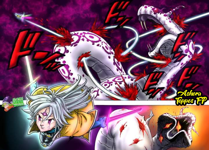 Halaman 17 dari Mokushiroku no Yonkishi Chapter 68