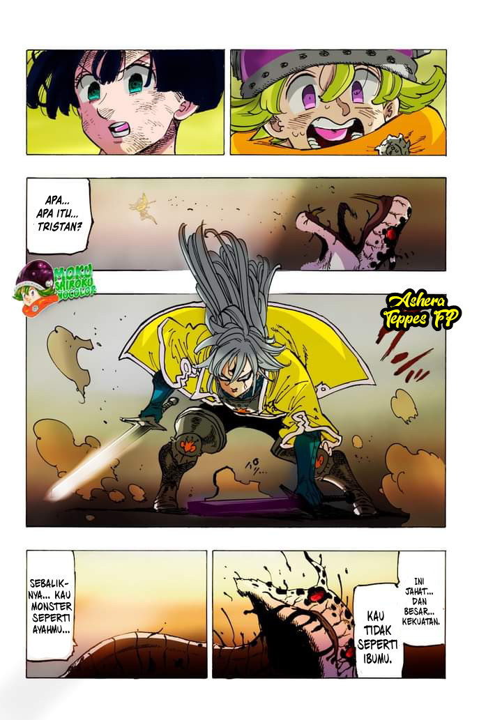 Halaman 18 dari Mokushiroku no Yonkishi Chapter 68