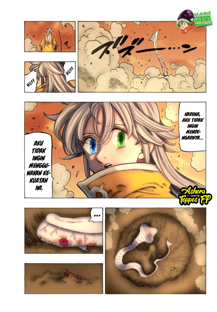 Halaman 19 dari Mokushiroku no Yonkishi Chapter 68