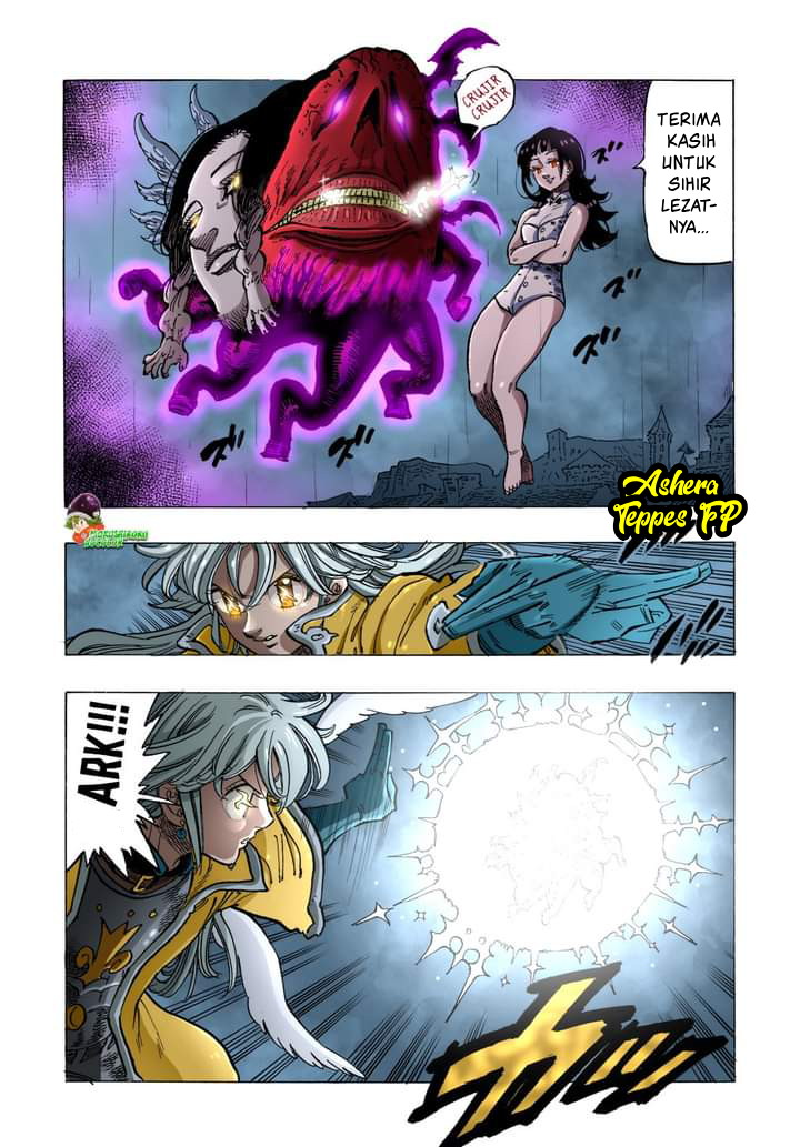 Halaman 5 dari Mokushiroku no Yonkishi Chapter 68