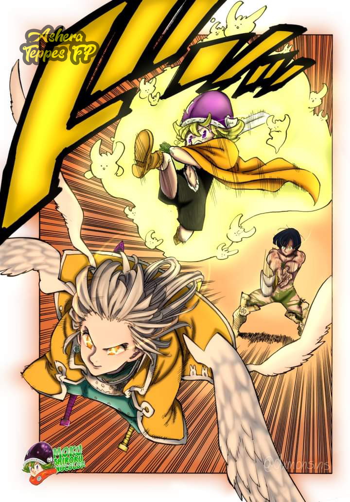 Halaman 11 dari Mokushiroku no Yonkishi Chapter 69