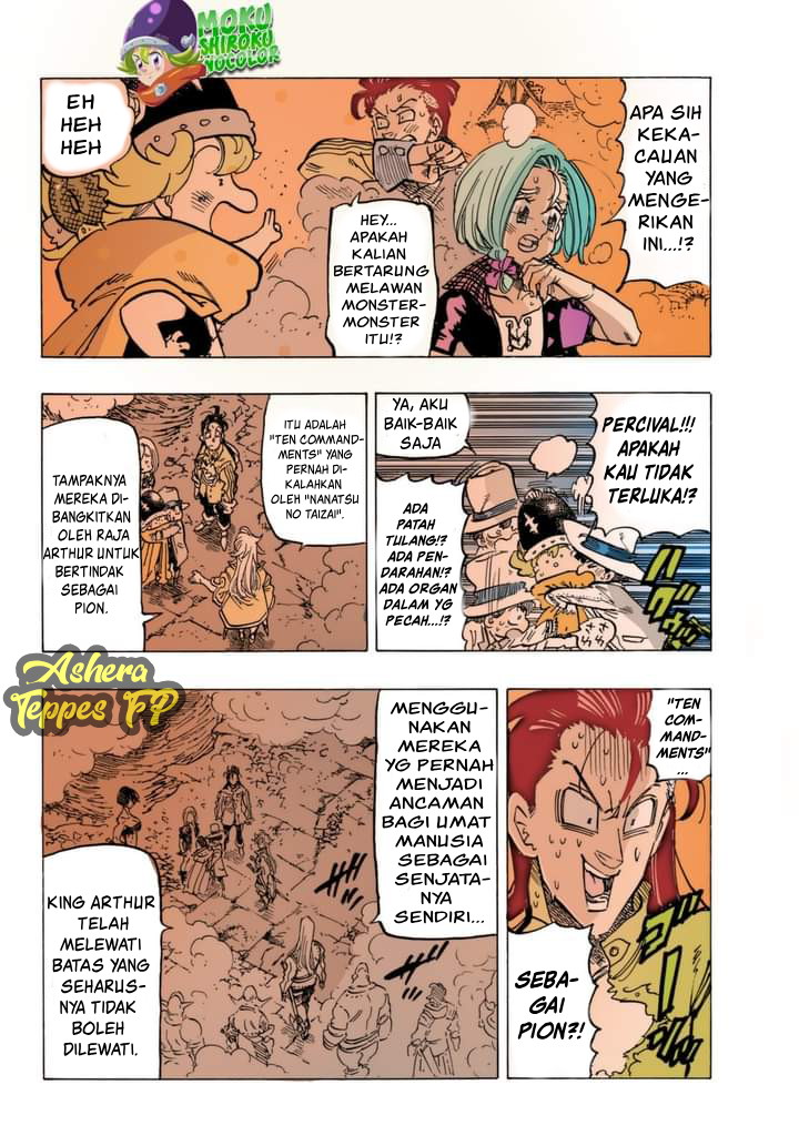 Halaman 5 dari Mokushiroku no Yonkishi Chapter 69