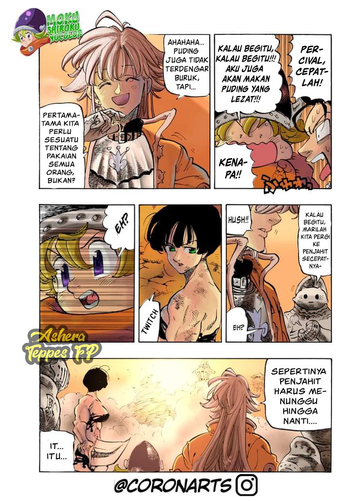 Halaman 8 dari Mokushiroku no Yonkishi Chapter 69