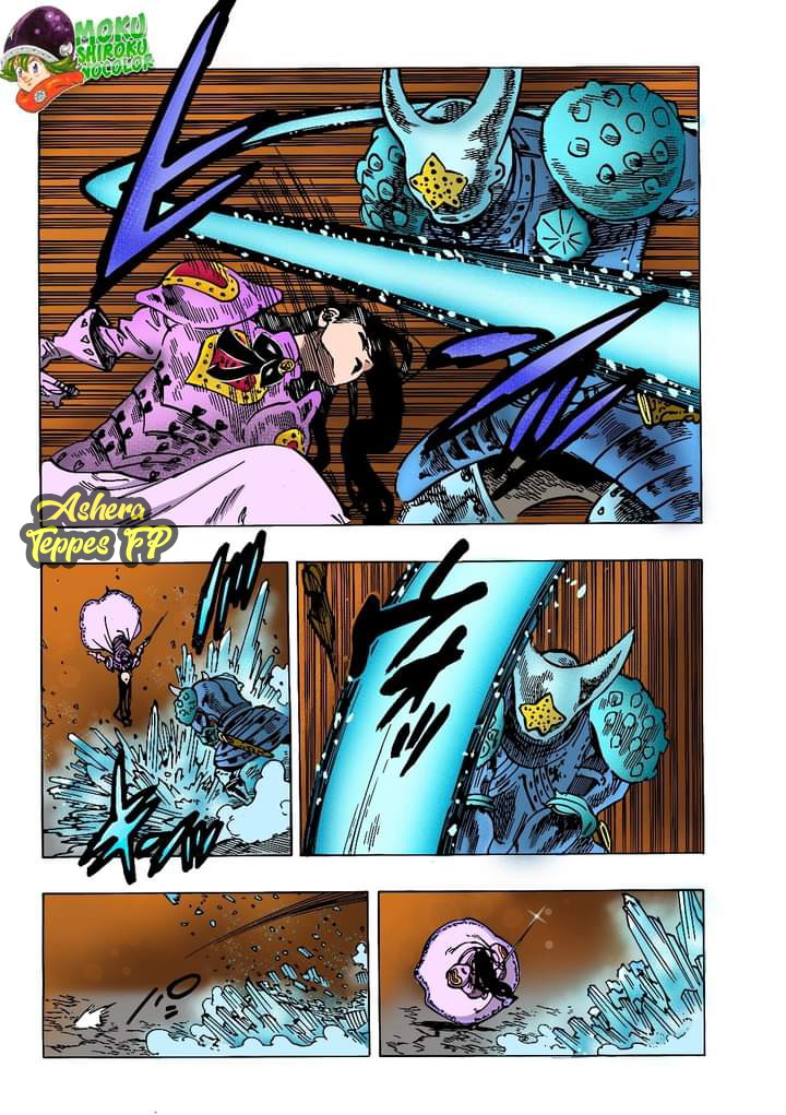 Halaman 16 dari Mokushiroku no Yonkishi Chapter 70