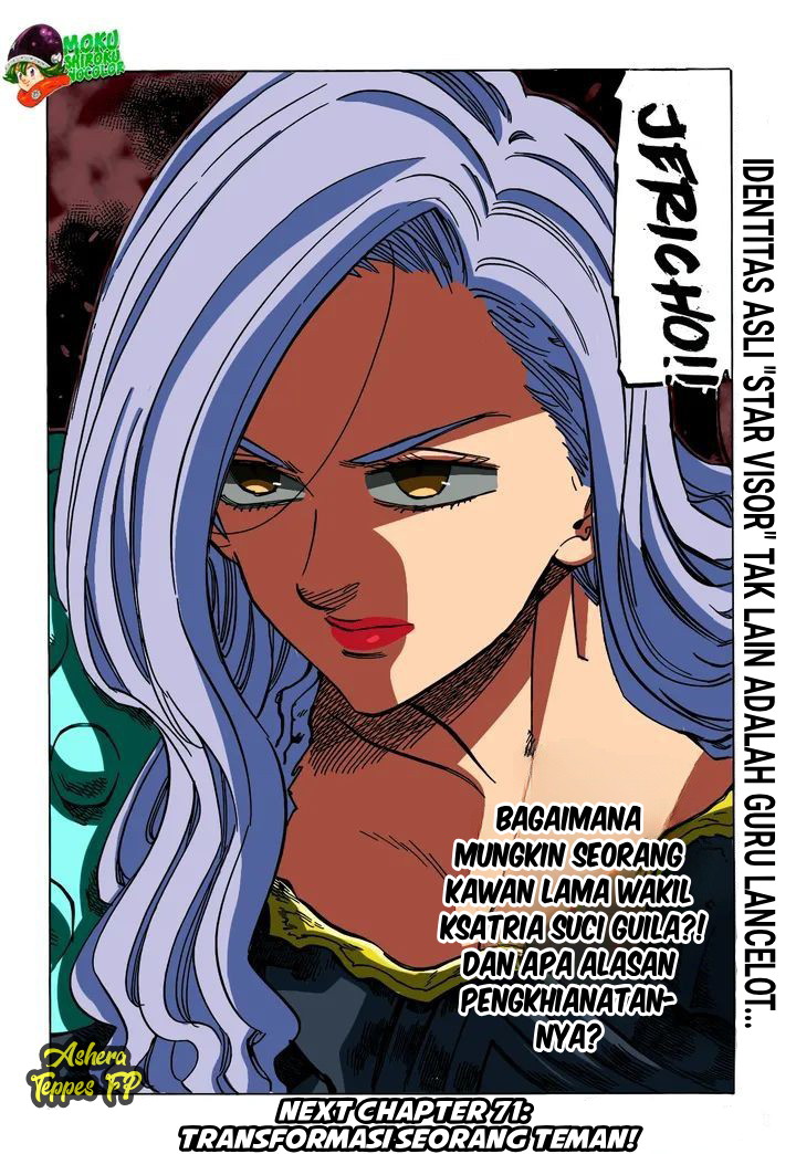 Halaman 20 dari Mokushiroku no Yonkishi Chapter 70