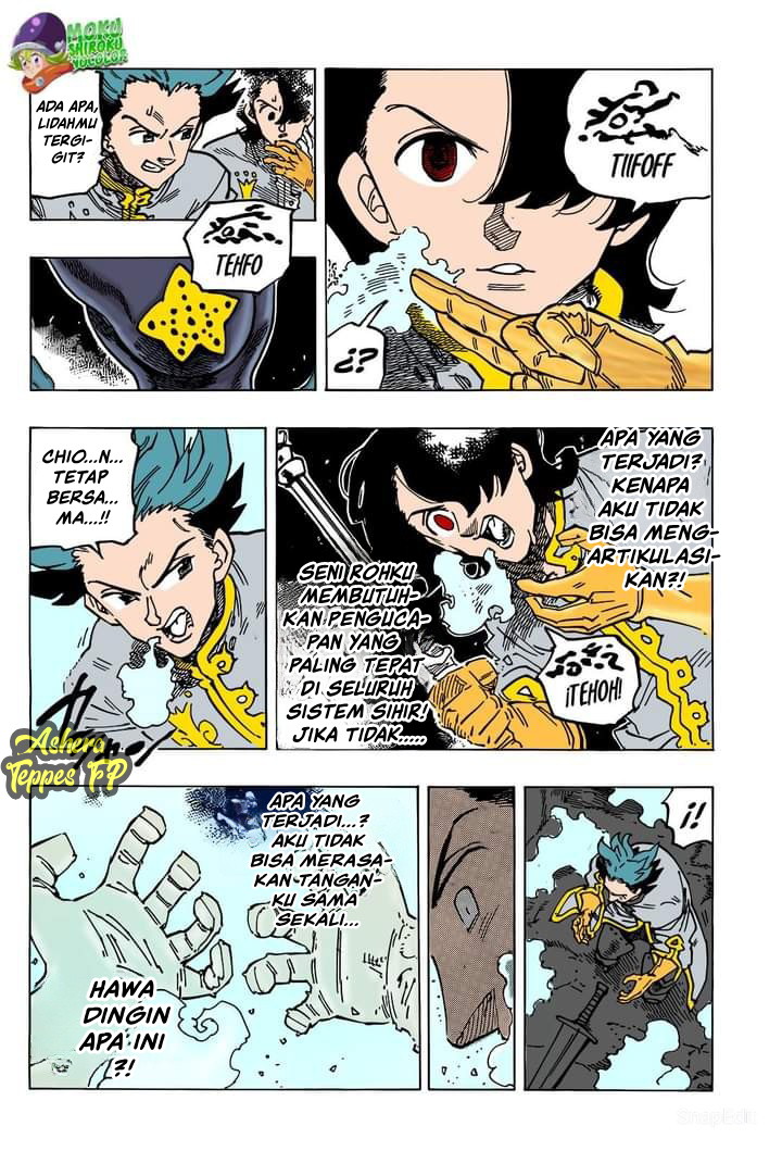 Halaman 5 dari Mokushiroku no Yonkishi Chapter 70