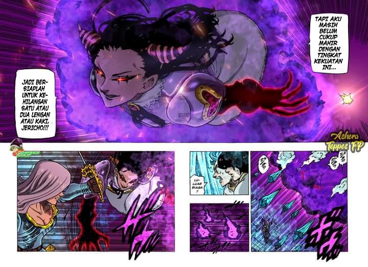 Halaman 15 dari Mokushiroku no Yonkishi Chapter 71