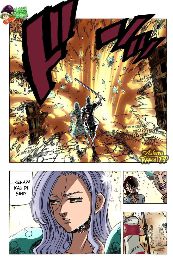 Halaman 19 dari Mokushiroku no Yonkishi Chapter 71