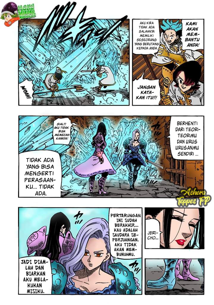 Halaman 8 dari Mokushiroku no Yonkishi Chapter 71