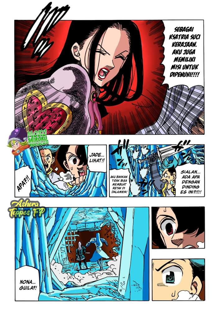 Halaman 9 dari Mokushiroku no Yonkishi Chapter 71