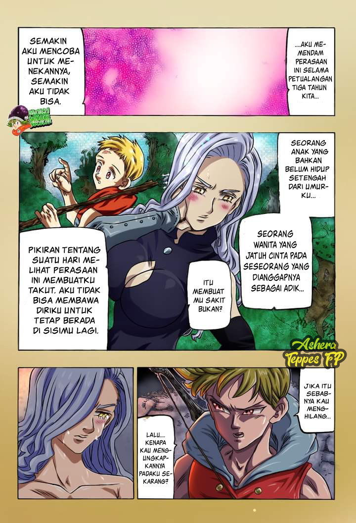 Halaman 15 dari Mokushiroku no Yonkishi Chapter 72