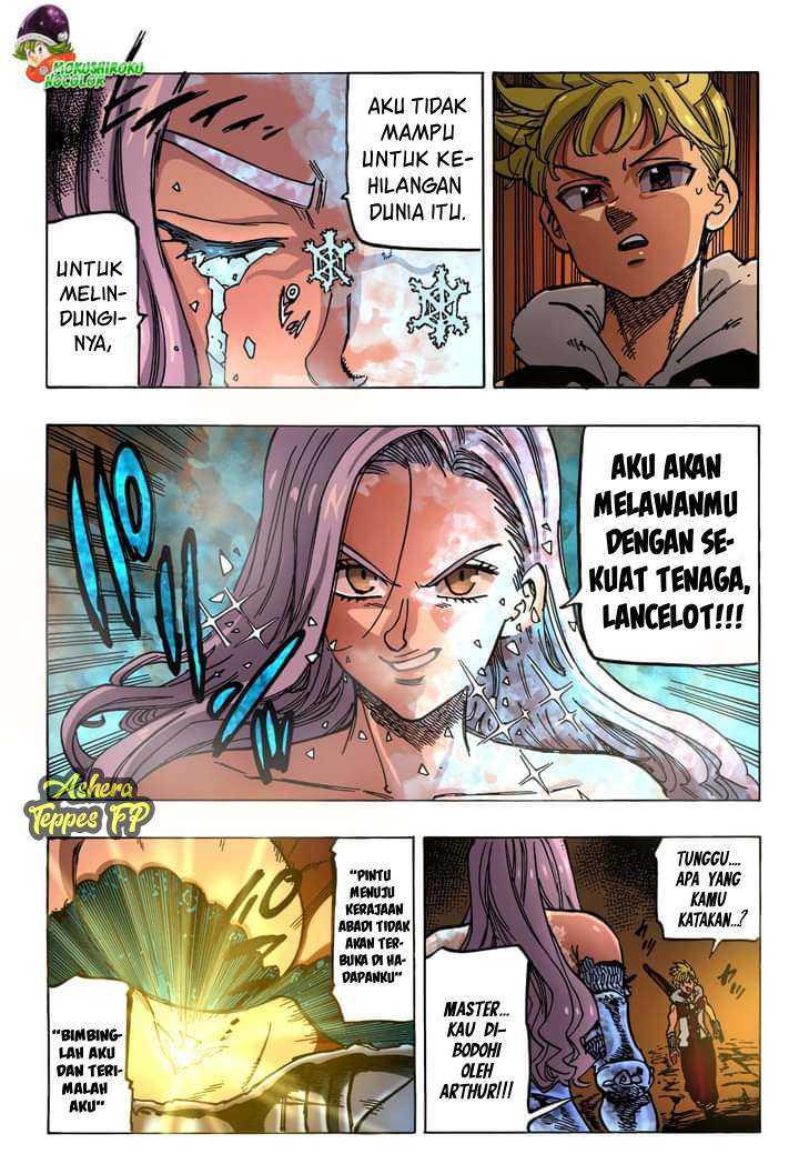 Halaman 18 dari Mokushiroku no Yonkishi Chapter 72
