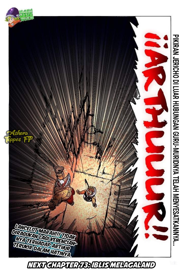 Halaman 21 dari Mokushiroku no Yonkishi Chapter 72