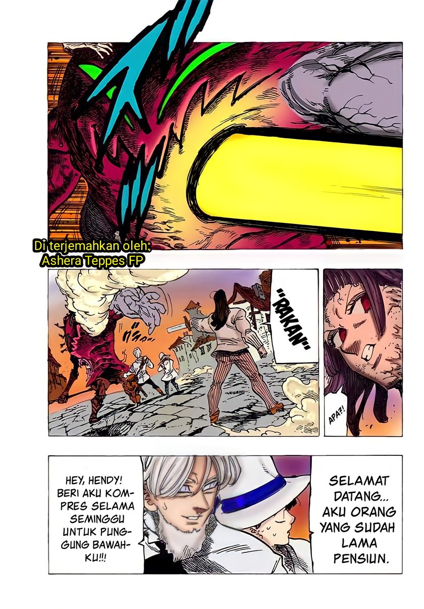 Halaman 13 dari Mokushiroku no Yonkishi Chapter 74