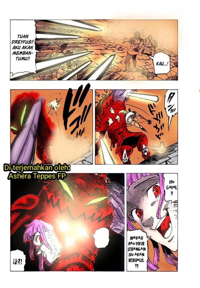 Halaman 16 dari Mokushiroku no Yonkishi Chapter 74