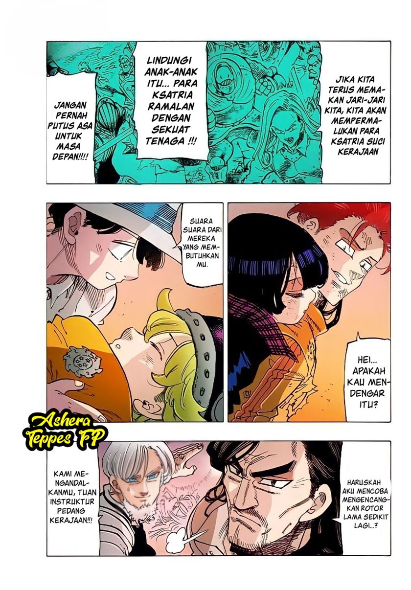 Halaman 19 dari Mokushiroku no Yonkishi Chapter 74