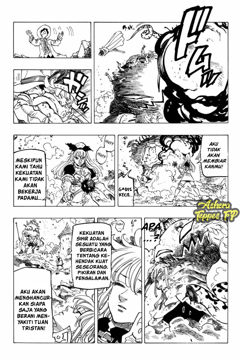 Halaman 14 dari Mokushiroku no Yonkishi Chapter 75