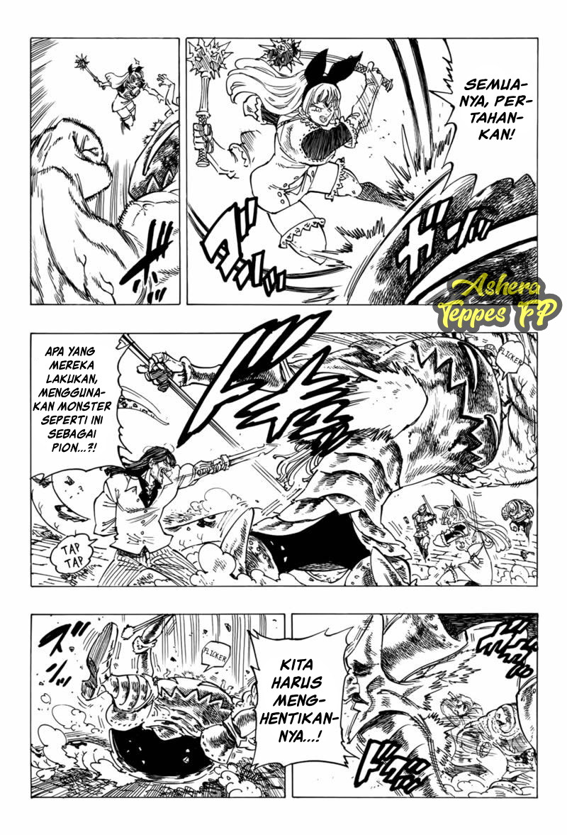 Halaman 3 dari Mokushiroku no Yonkishi Chapter 75