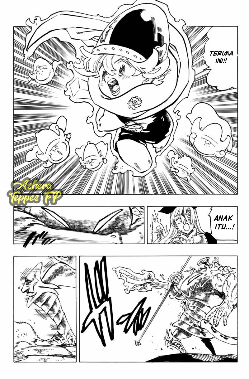 Halaman 9 dari Mokushiroku no Yonkishi Chapter 75