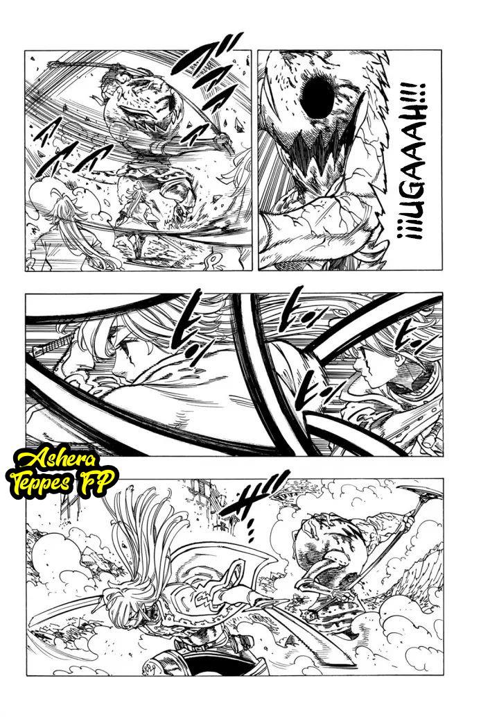 Halaman 11 dari Mokushiroku no Yonkishi Chapter 76