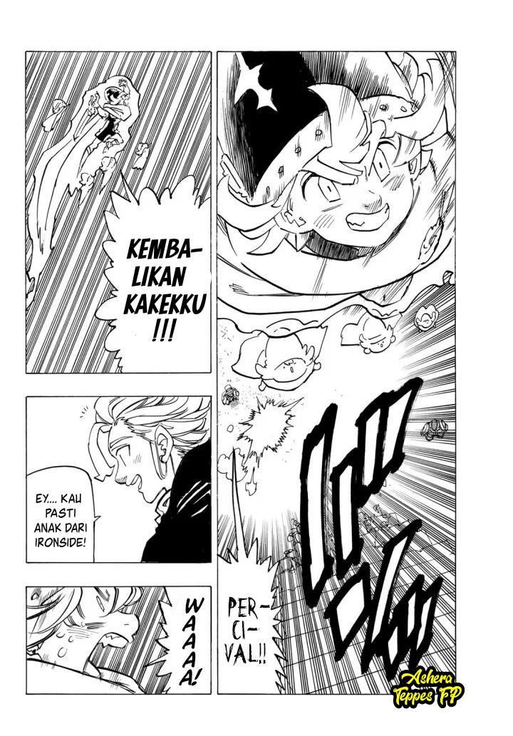 Halaman 19 dari Mokushiroku no Yonkishi Chapter 76
