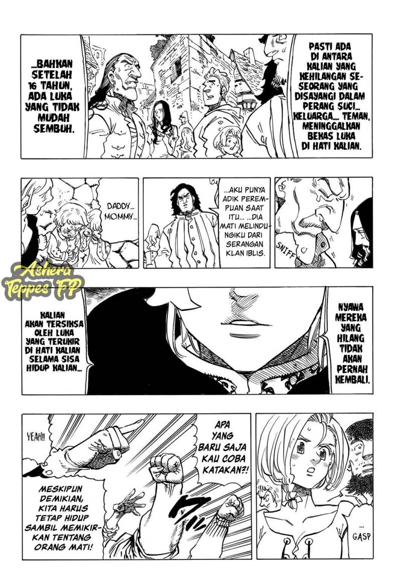 Halaman 10 dari Mokushiroku no Yonkishi Chapter 77