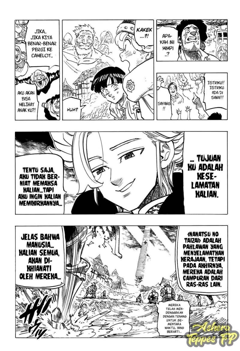Halaman 13 dari Mokushiroku no Yonkishi Chapter 77