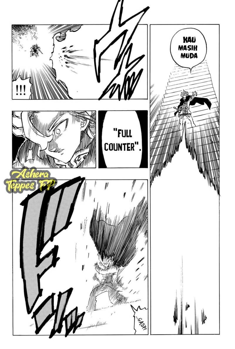 Halaman 16 dari Mokushiroku no Yonkishi Chapter 77