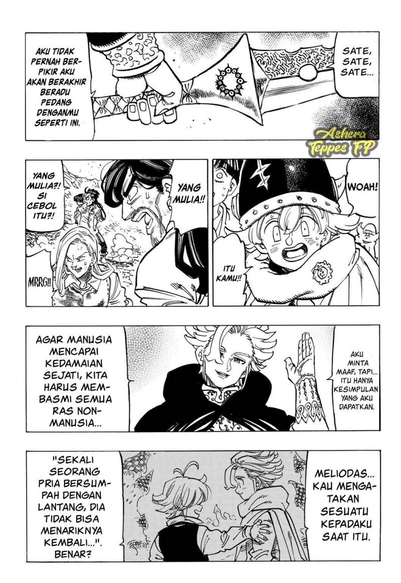 Halaman 17 dari Mokushiroku no Yonkishi Chapter 77