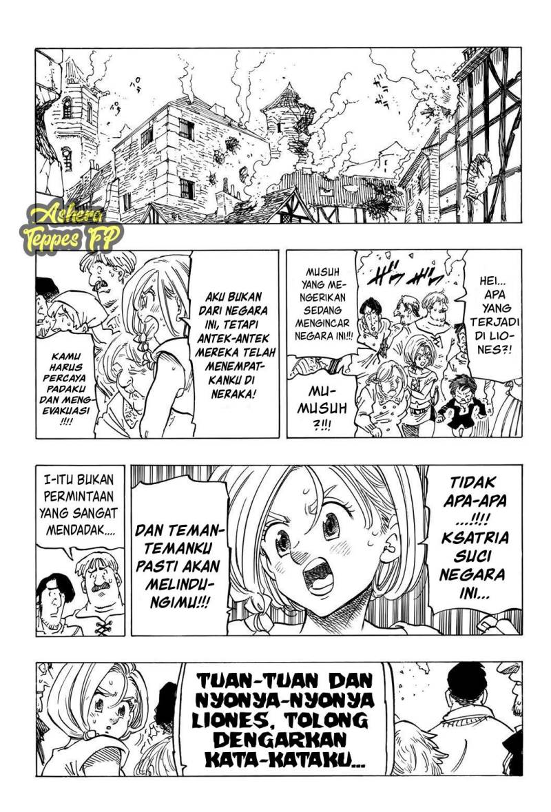 Halaman 7 dari Mokushiroku no Yonkishi Chapter 77