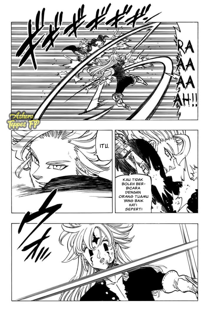 Halaman 10 dari Mokushiroku no Yonkishi Chapter 78