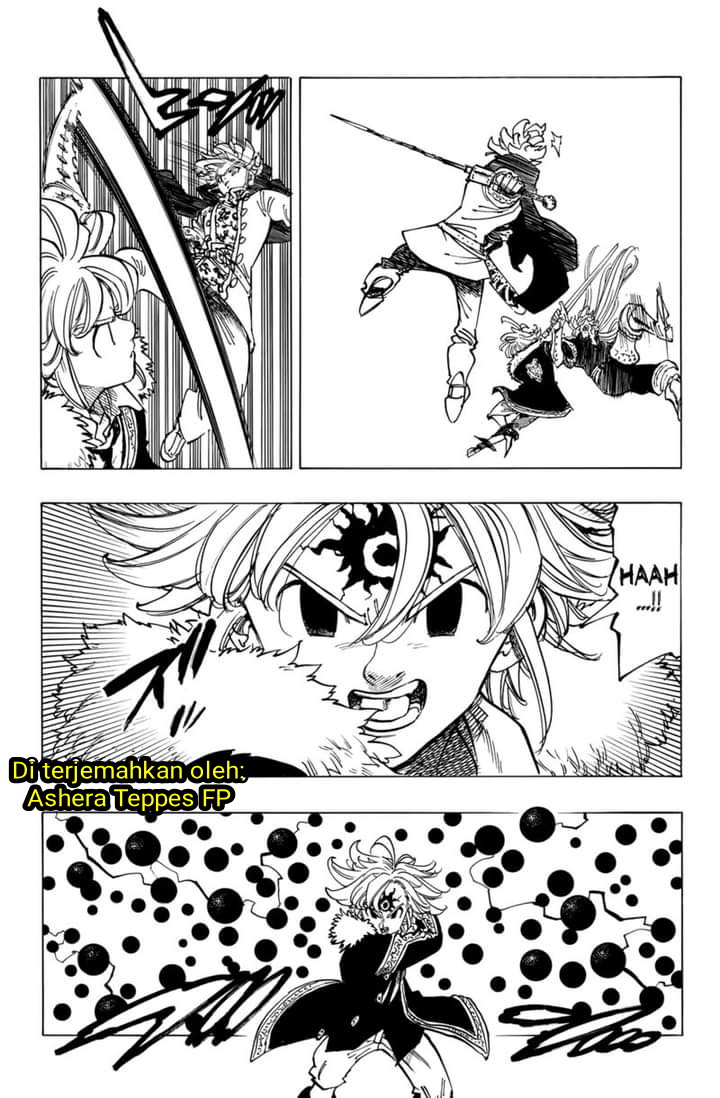 Halaman 11 dari Mokushiroku no Yonkishi Chapter 78