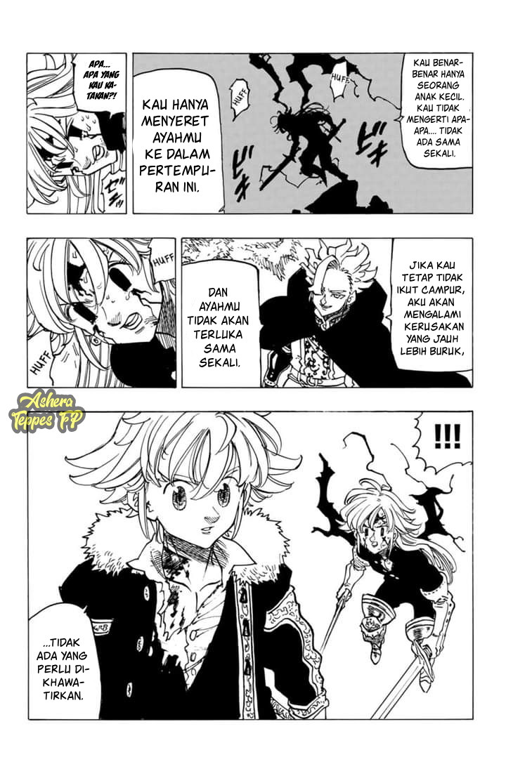 Halaman 15 dari Mokushiroku no Yonkishi Chapter 78
