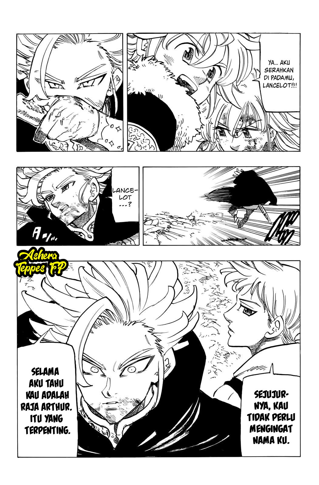 Halaman 12 dari Mokushiroku no Yonkishi Chapter 79