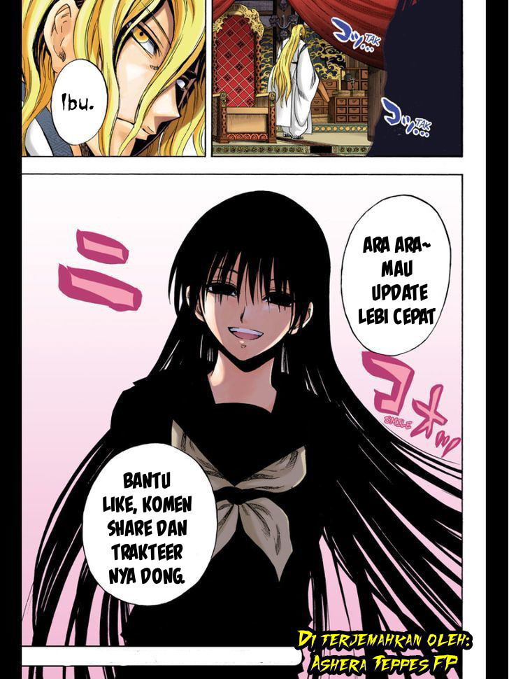 Halaman 22 dari Mokushiroku no Yonkishi Chapter 79