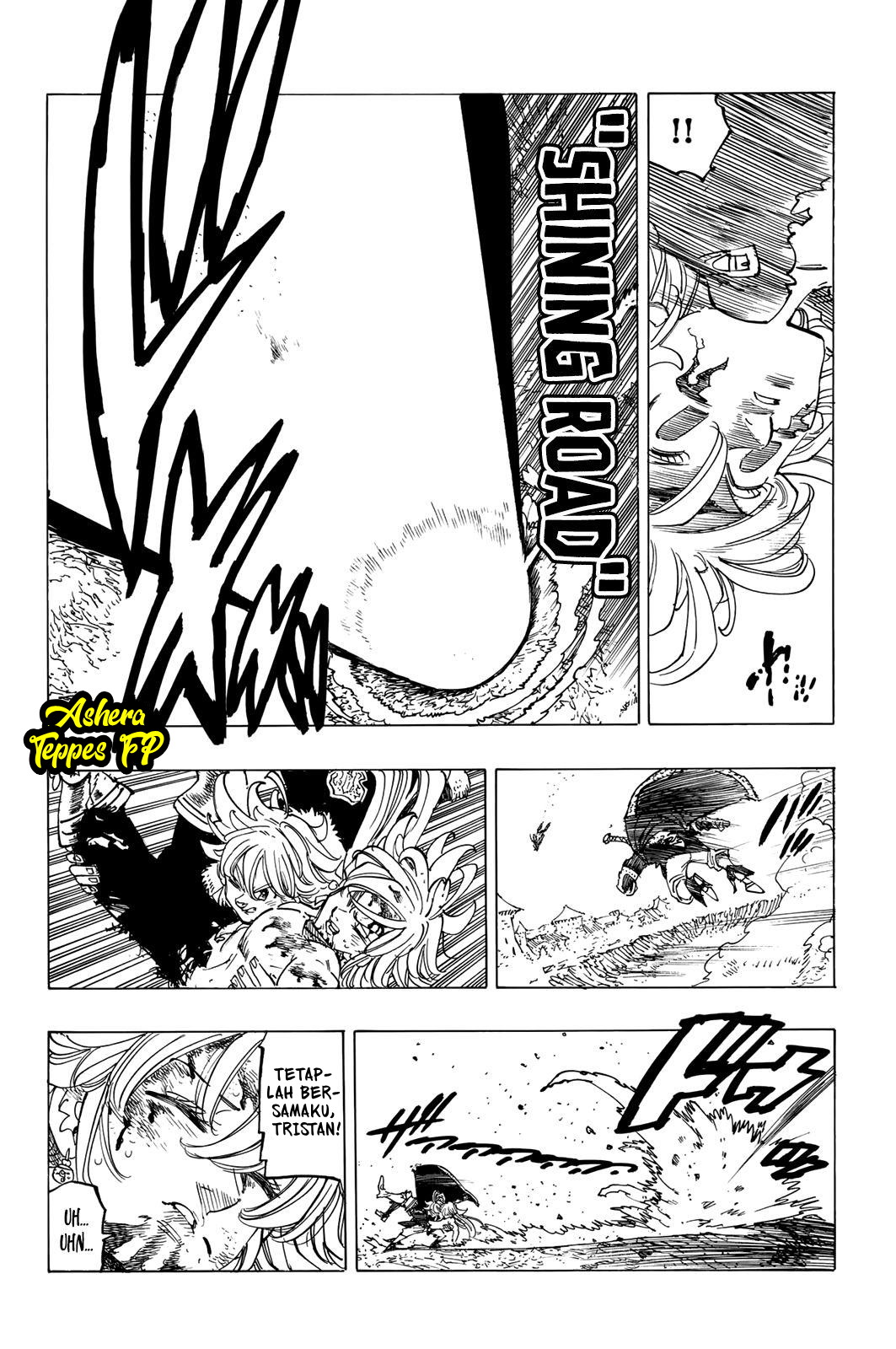 Halaman 6 dari Mokushiroku no Yonkishi Chapter 79