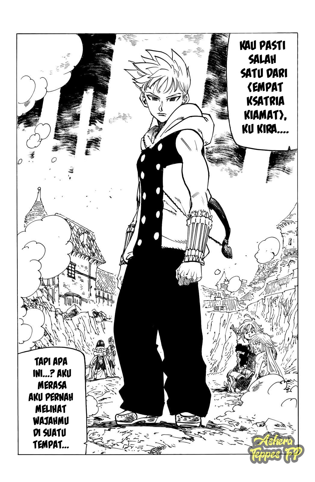 Halaman 8 dari Mokushiroku no Yonkishi Chapter 79