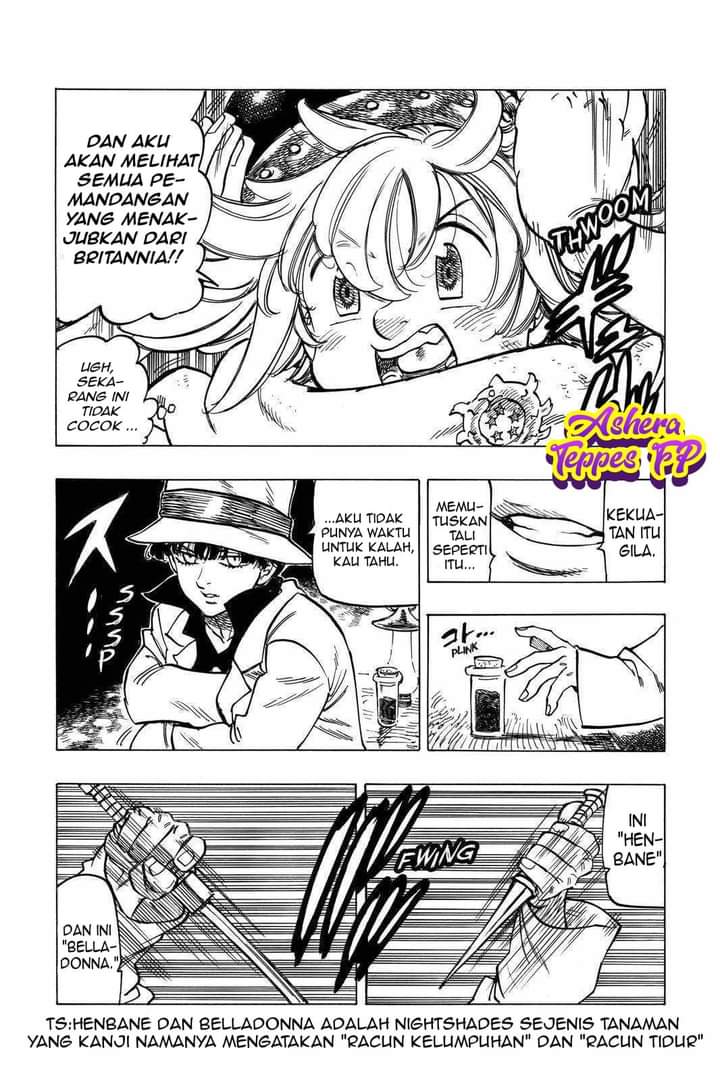 Halaman 14 dari Mokushiroku no Yonkishi Chapter 8