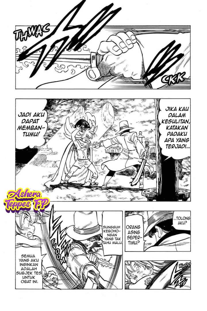 Halaman 17 dari Mokushiroku no Yonkishi Chapter 8