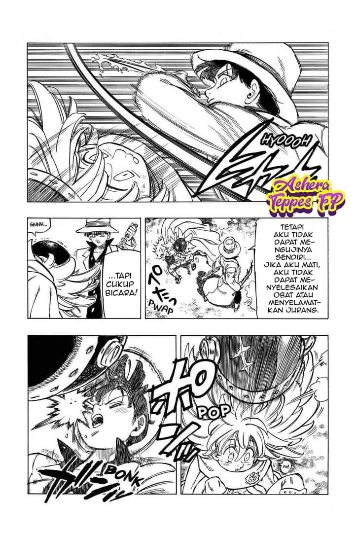 Halaman 18 dari Mokushiroku no Yonkishi Chapter 8